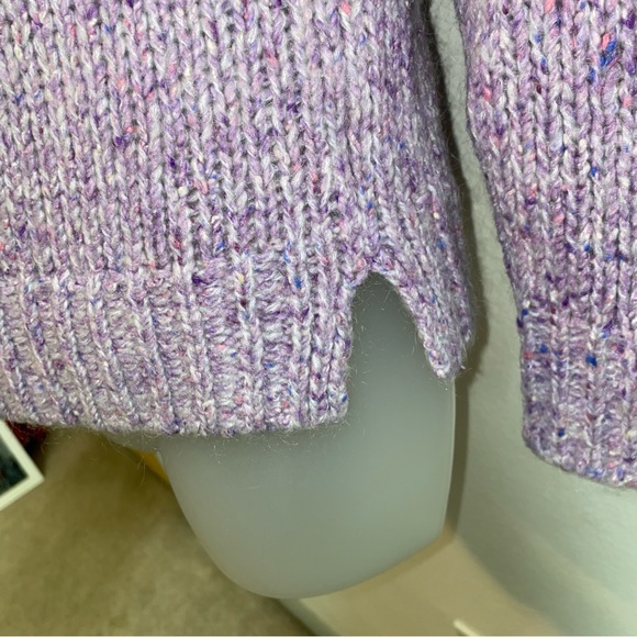 Talbots purple turtle neck pullover sweater - Picture 5 of 6